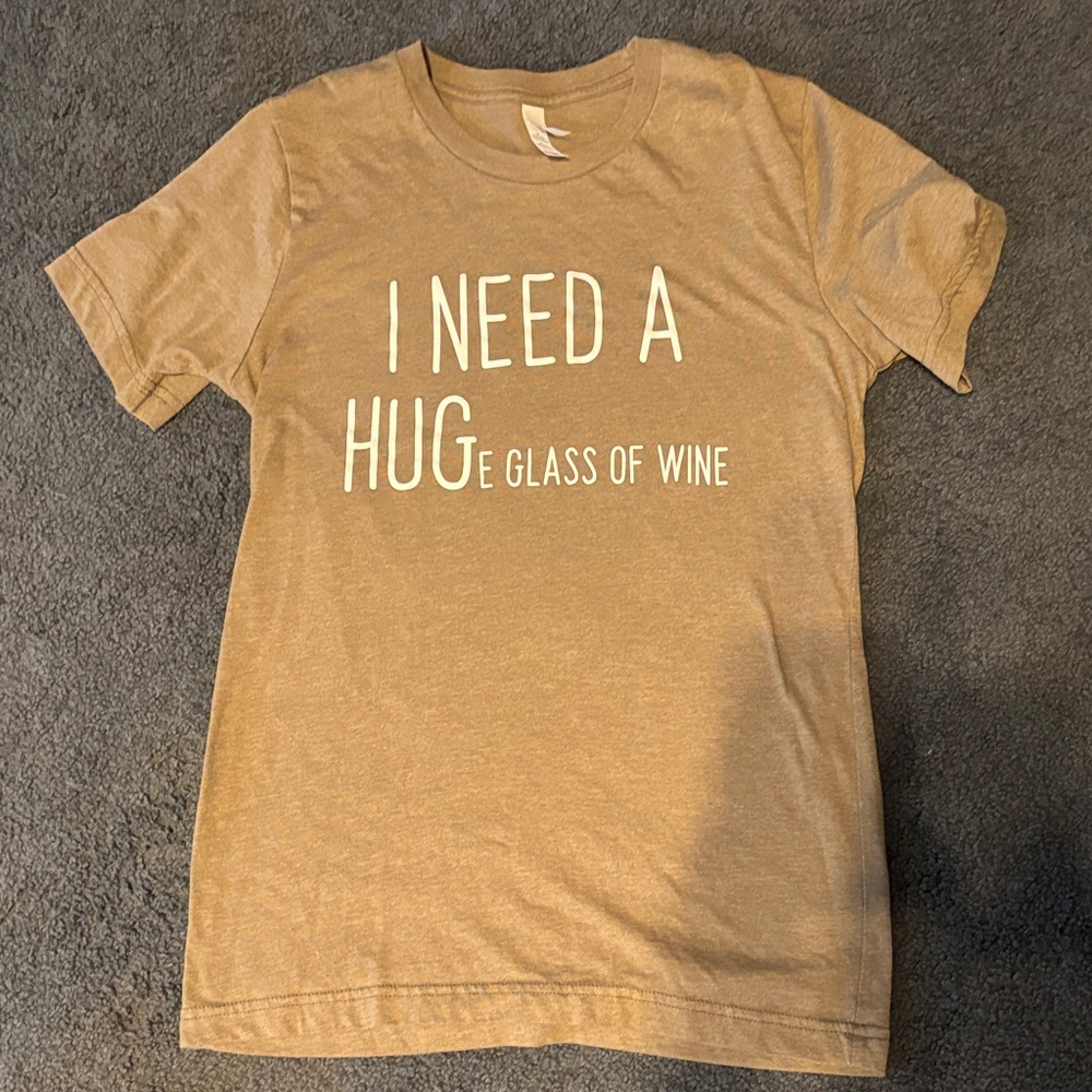 Tan Graphic T-Shirt